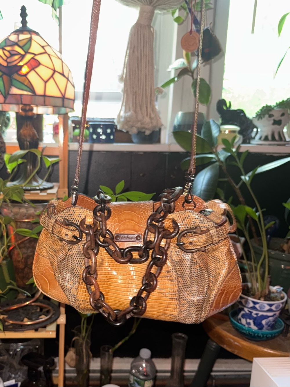 ferragamo exotic bag